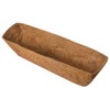 Tingmei 30 Inch Rectangle Thicker Trough Planter Liner for Window