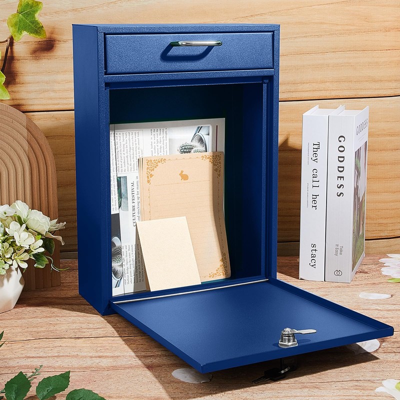 Yaocom Locking Mailbox with Key for Outdoor 16.2 x 11.2
