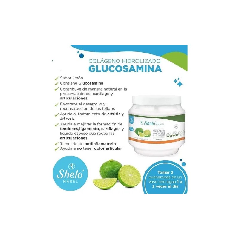 Colágeno Con Glucosamina Sheló Nabel