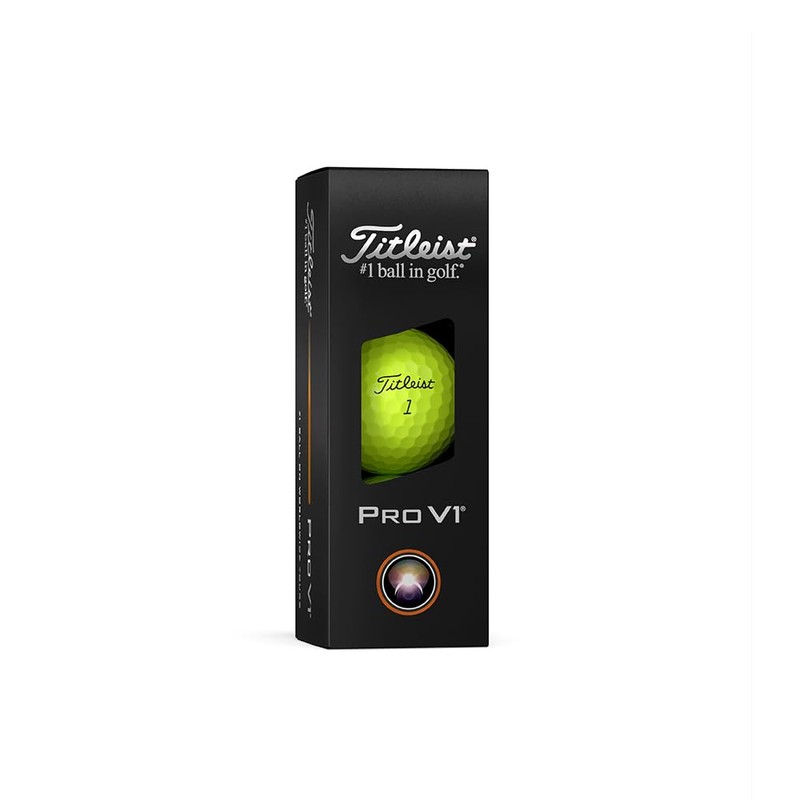 2025 Titleist Pro V1 Pro V1 Yellow (1 Dozen 12