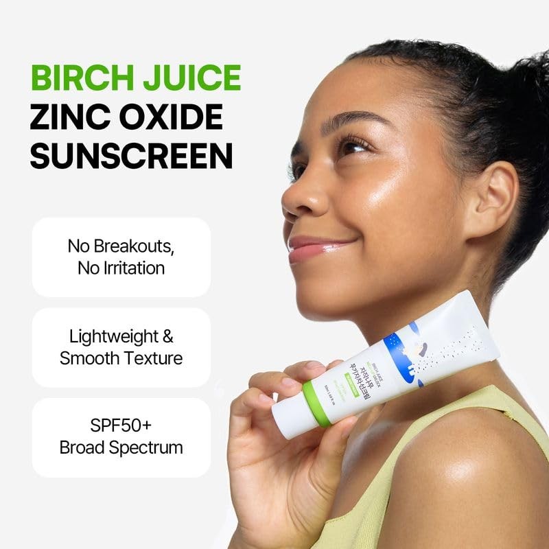 Protector solar Mild up de Birch Juice, protección solar UV