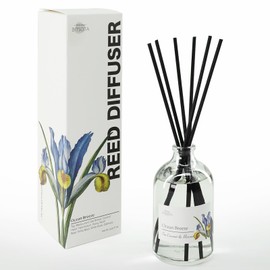 BITSOTA Reed Diffuser Set, 3.52 oz Ocean Breeze Scented Diffuser with Sticks Home Fragrance Reed Diffuser for Bathroom Shelf Decor, Ideal Gift for Woman