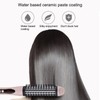 2‑in‑1 Hair Straightener Flat Iron Hot Round Brush Hair Straightening
