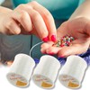 INOVIS 3 Hilos Elastico Transparente para Pulseras Bisuteria Manualidades Cordon