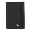 Golden Head Polo RFID Protect Petite Billfold Coin Wallet Black,