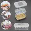 Esforzarse Reptile Breeding Box, Snake Incubator, 12 Grids, Reptile Breeding