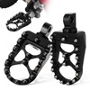 JECOMPRIS Motorcycle Foot Rests and Pegs - Front Rear Footpeg