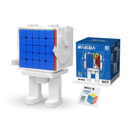 Moyu 5x5 Magnetic Cube Speed Cube Robotic Display Box, 5x5 Puzzle Cube Stickerless Gift for Master Cube Speed Cube, Built-in Magnet, Domestic Genuine Product