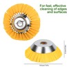 XTDMJ Weed Brush Nylon Brush, 200 mm x 25.4 mm