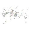 100Pcs Fretboard Dots Natural Abalone Shell Bright Color Round Guitar