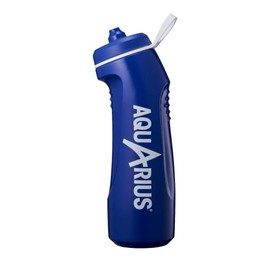 Aquarius Squeeze Bottle, 1.0L Blue