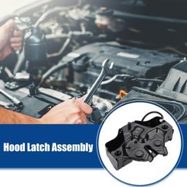 ACROPIX Car Hood Latch Lock Hood Latch Assembly Fit for Lexus LS430 2001-2006 No.5351050080 - Pack of 1 Black