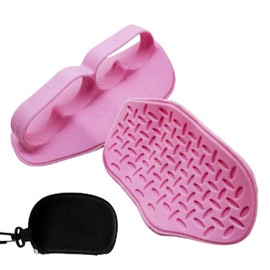 Hand Grips for Weight Lifting | Fingerless Hand Weightlifting Grips,Ergonomic Anti-Slip Workout Gloves Palm Protection for Men & Women