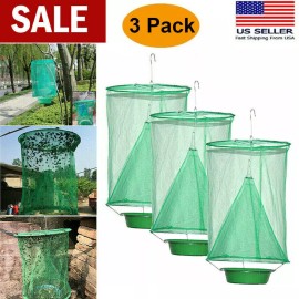 Dazone 3pc The Ranch Fly Trapper The Most Effective Fly Trap Catcher Killer Cage Flies