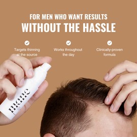 Superior Mane Root Activator Hair Growth Serum Spray for Men with Ginseng - Strengthens, Thickens & Accelerates Hair Growth- Lightweight and Non- Greasy, 50 mL