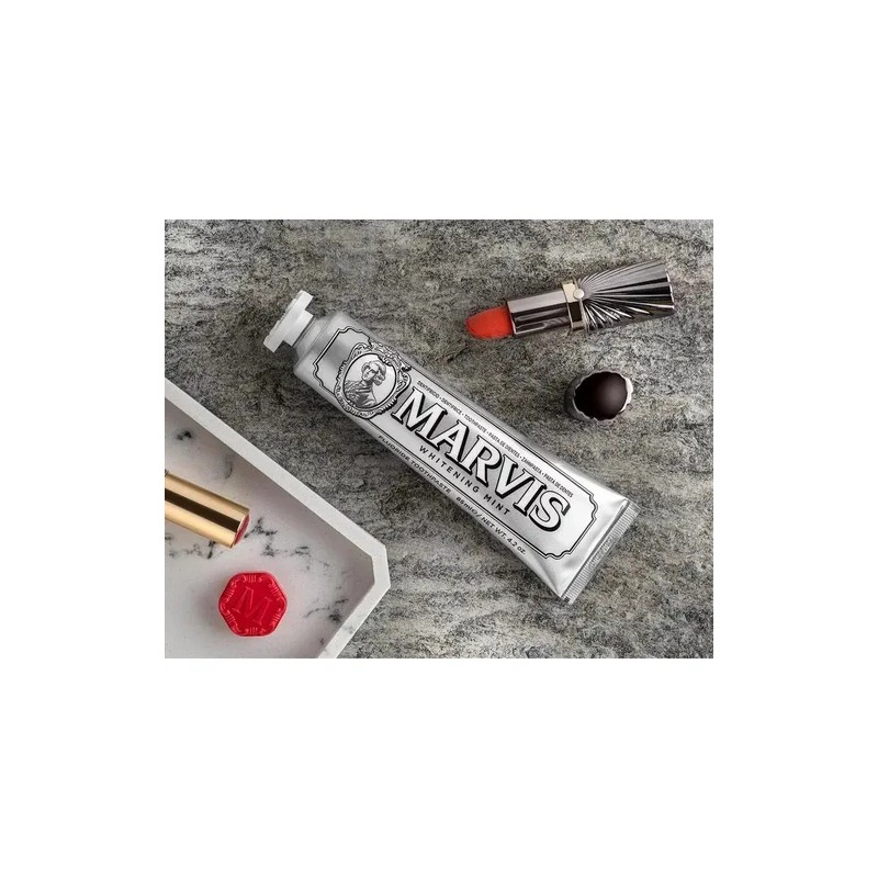 Para Pasta De Dientes Marvis Whitening Mint, 2 Unidades,85ml
