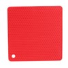 5Pcs Silicone Trivet Mat Square Round Honeycomb Hot Pad Non