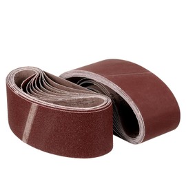 CoCud 3 x 18 Inch Sanding Belt, 20 Pcs 40/60/80/120/150/240/400 Grit Knife Sharpener Belts Work Sharpening for Belt Sander Knife Carving Tool Metal Working