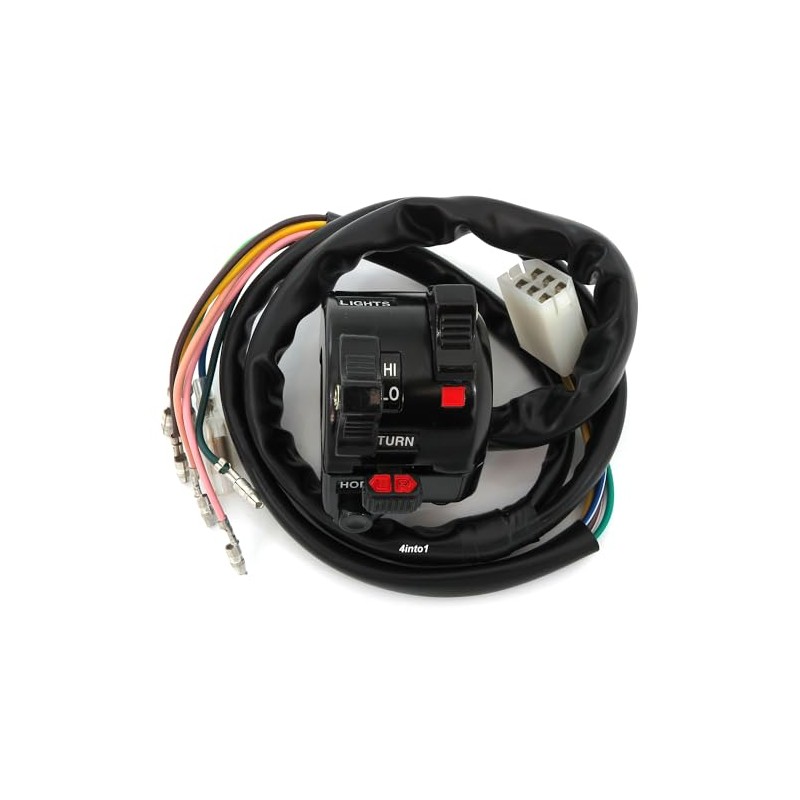Lights - Turn Signal - Horn - Left Handlebar Switch
