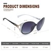 TJUTR Polarised Polarized Sunglasses Womens Classic Oversized ladies Sunglasses with