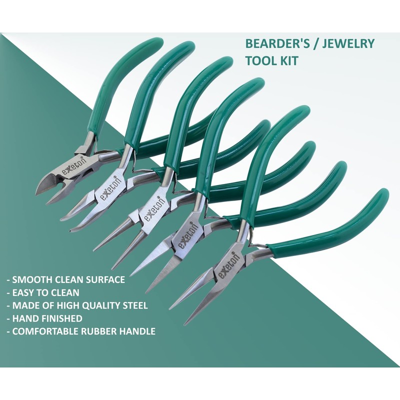 Jewelry Pliers, Exeton Set of 5 Professional Jewelry Making Pliers