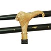 Humaira Nautical Solid Brass Lion Head Handle Wooden Walking Stick