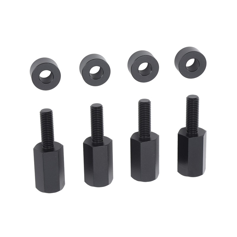 4Pcs Seat Lift Mount Kits 2 Inch Black Reliable Rugged