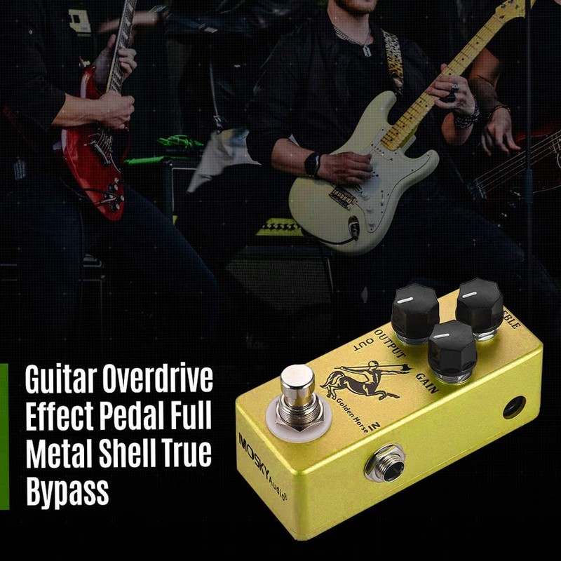 Btuty Overdrive Boost Guitar Effect Pedal Full Metal Shell True