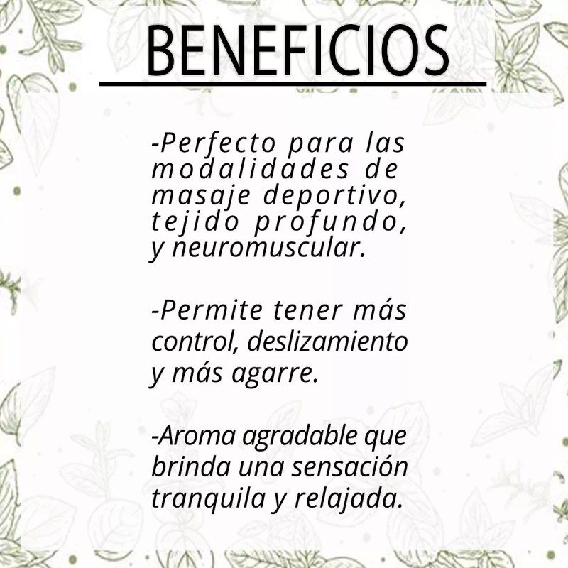 Laferv Aceite Para Masaje Termico Caliente Terapeutico 1 L