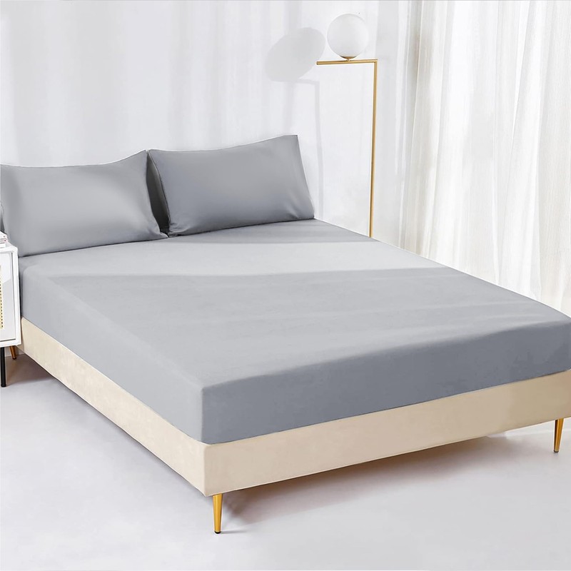 AR Ware Fitted Bed Sheet Microfibre 25cm Depth Super Soft