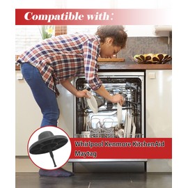 WPW10195036 Dishwasher Water Level Float Fits For Whirlpool Kenmore KitchenAid Maytag,Replace W10195036 1872050 AP4538374 PS2579489 EAP2579489 ETC