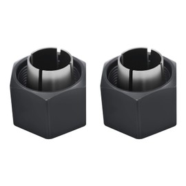 For DEWALT 12.77mm Collet And Nut 2-Pack for DW6212/DW616/DW618 Router Replacement Parts