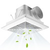 FEITON 90 CFM Bathroom Fan Exhaust Fan Ceiling Mount, 25W,