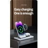 4 in 1 Magnetic Flat Foldable Wireless Charging Station with