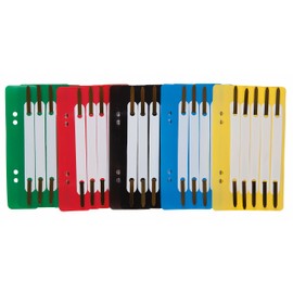 idena® 300391 Assorted Filing Clips Polypropylene - Pack of 25