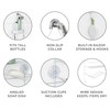 Zenna Home Rust Resistant Hanging Shower Caddy, Over the Shower