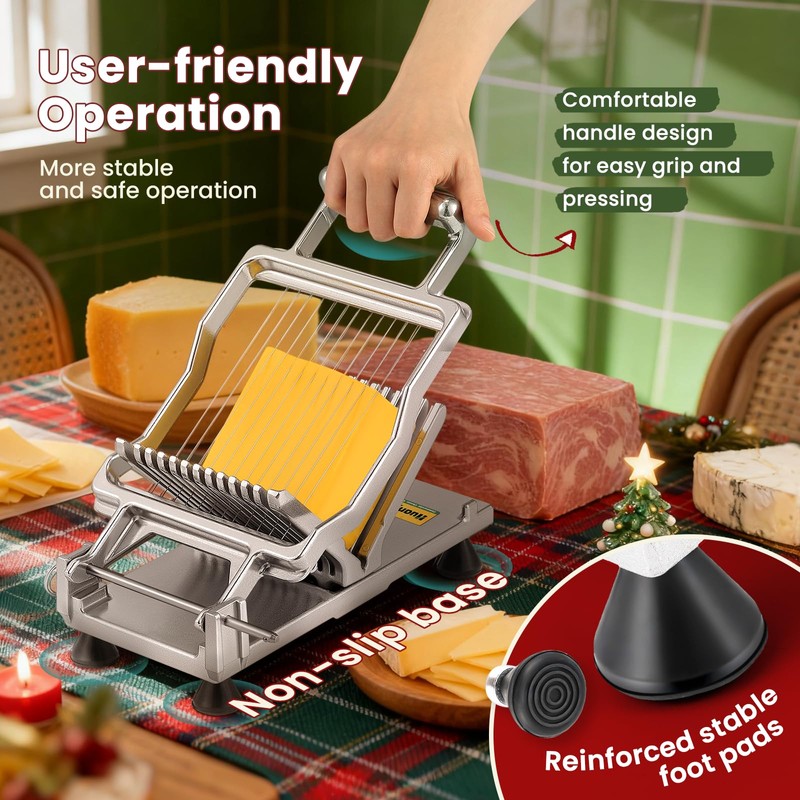 Huanyu Commercial Cheese Slicer Butter Cutter with 316 Stainless Steel