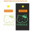 AMA SHOP PVC Wolf Sticker Model 10 Colour Black Sticker