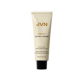 JVN No Heat Complete Air Dry Cream, 2 Fl Oz, Travel Size, Hair Smoothing Cream Enhances Your Natural Texture, Curl Cream and Wavy Hair Products, Silicone Free
