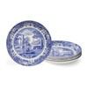 Spode Blue Italian Pasta Bowl, Set of 4-9 Inch Shallow