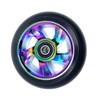 Team Dogz Pair Stunt Scooter Wheels 100mm Rainbow Neo Chrome