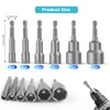 6 Piece Bit Socket Set 7/8/10/13/17/19 mm Hex Bit Holder