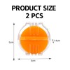 2 Pcs Beeswax Thread Conditioner for Hand Sewing, Practical Thread