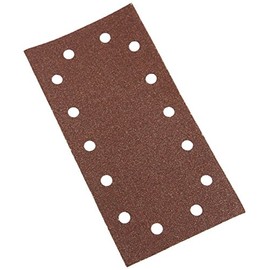 Silverline 986461 Hook and Loop 1/2 Sheets Punched 10pk 60 Grit