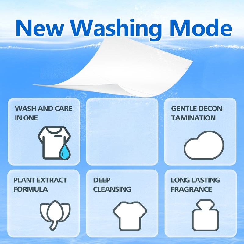 AppXynn Laundry Detergent Sheet, Liquidless Soap, Power Sheets Fresh Scent