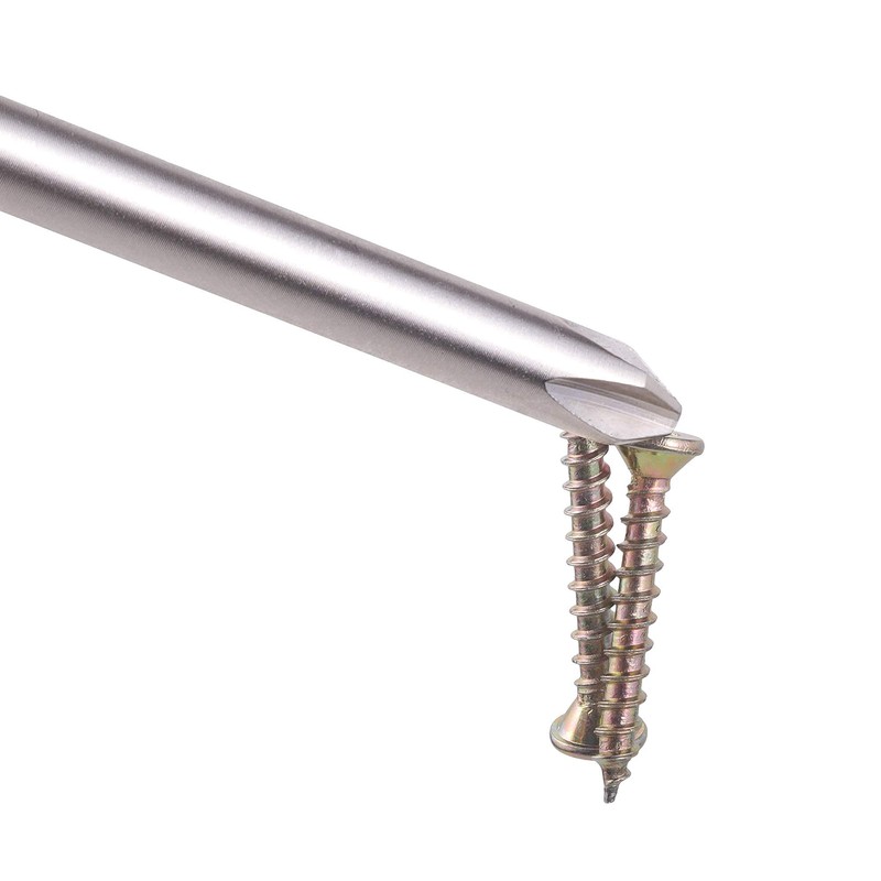 Rocaris 30 Pack 1/4 Inch Hex Shank Long Magnetic Screwdriver