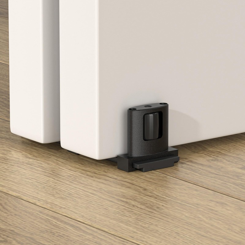 CCJH Adjustable Sliding Door Guide for Floor, Bypass Door Floor