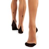 sofsy Sheer Backseam Tights Invisibly Reinforced Nylon Pantyhose | 20