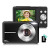 Digital Camera, 2024 Upgraded 1080P Digital Cameras for Kids, 44MP