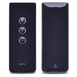 GOUYESHO RC10 R1600T Replacement Remote Control R1280T RC10 R1600TIII R1800TIII R1600T3 R1800T3 Compatible with Edifier Powered Bookshelf 2.0 Studio Speakers Remote Control